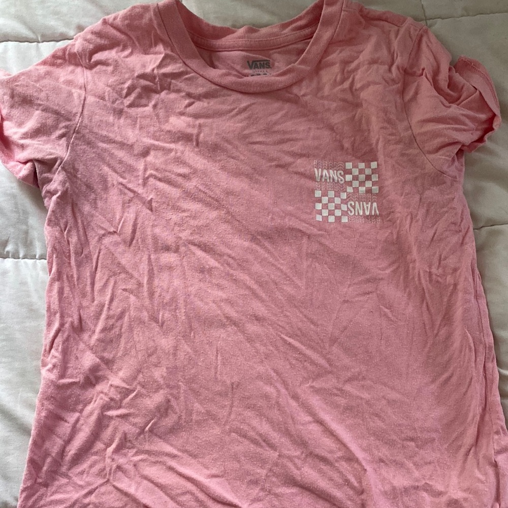 pink vans t-shirt